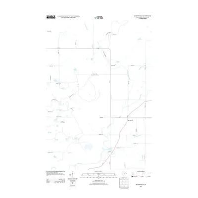 2013 Map of Bloomville, 2013 Print