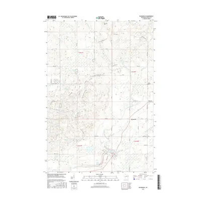 2015 Map of Bloomville, 2015 Print