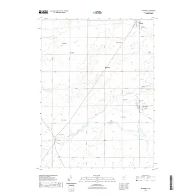 2019 Map of Bloomville, 2019 Print