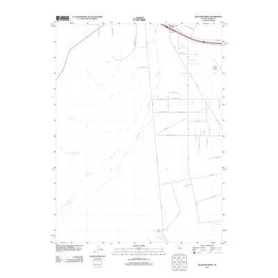 2012 Map of Blossom Spring, 2012 Print