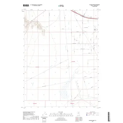 2018 Map of Blossom Spring, 2018 Print