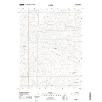 2018 Map of Blossom, 2018 Print