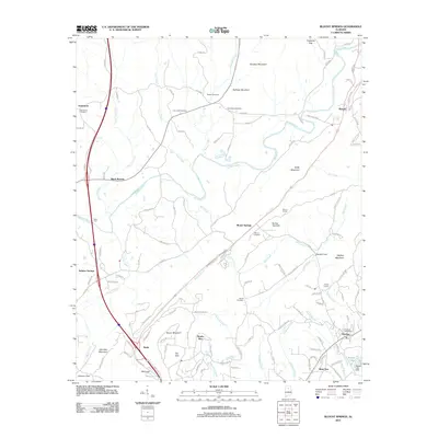 2011 Map of Blount Springs, 2011 Print