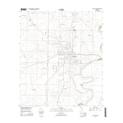 2015 Map of Blountstown, 2015 Print