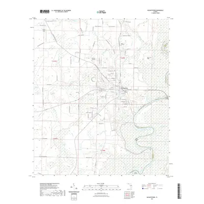 2021 Map of Blountstown, 2021 Print