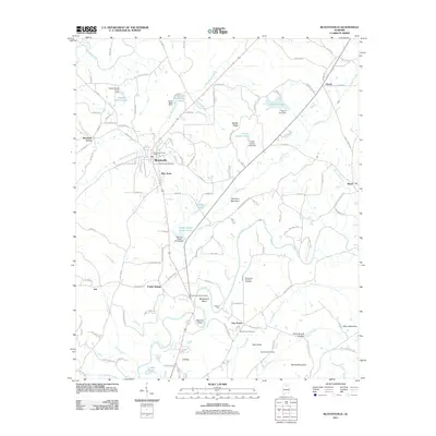 2011 Map of Blountsville, 2011 Print