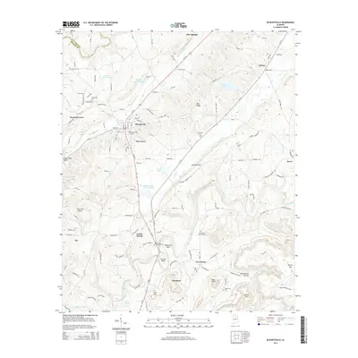 2014 Map of Blountsville, 2014 Print