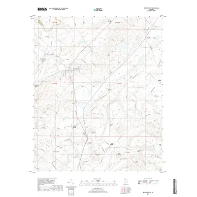 2018 Map of Blountsville, 2018 Print