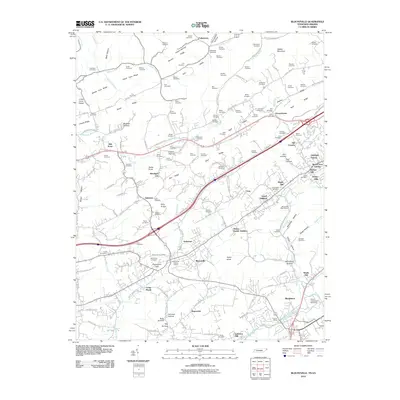 2010 Map of Blountville, 2010 Print