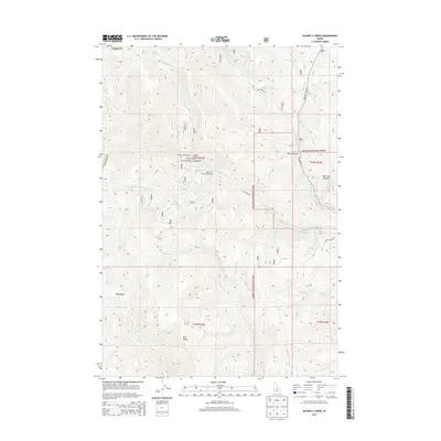 2013 Map of Blowfly Creek, 2013 Print
