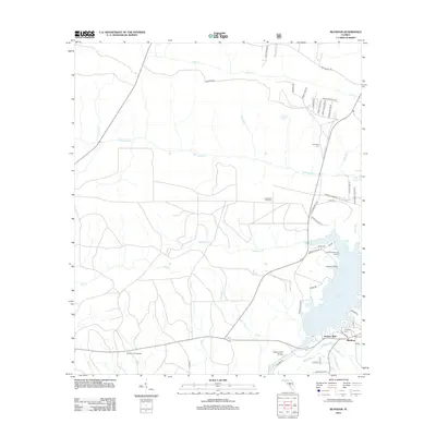 2012 Map of Bloxham, 2012 Print