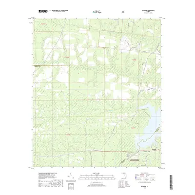 2018 Map of Bloxham, 2018 Print