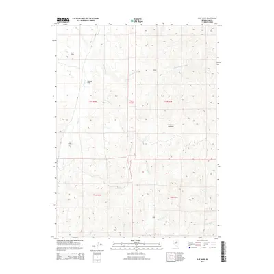 2015 Map of Blue Basin, 2015 Print