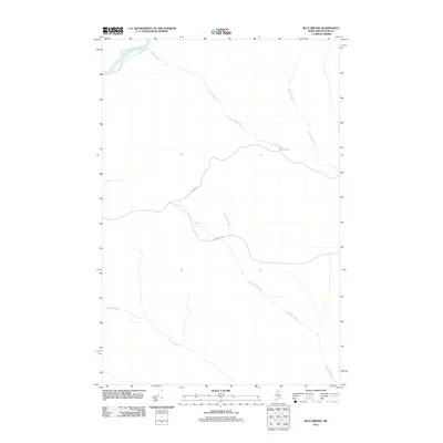 2011 Map of Blue Brook, 2011 Print