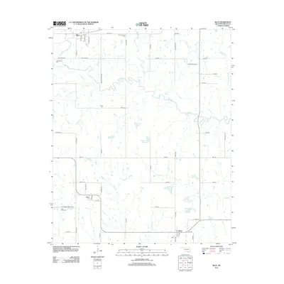 2012 Map of Blue, 2012 Print