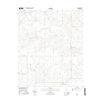 2016 Map of Blue, 2016 Print