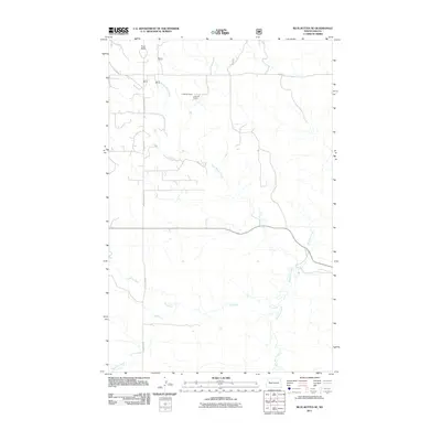 2011 Map of Blue Buttes SE, 2011 Print