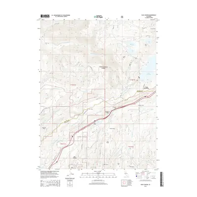 2015 Map of Blue Canyon, 2015 Print