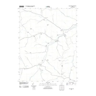 2010 Map of Blue Creek, 2010 Print