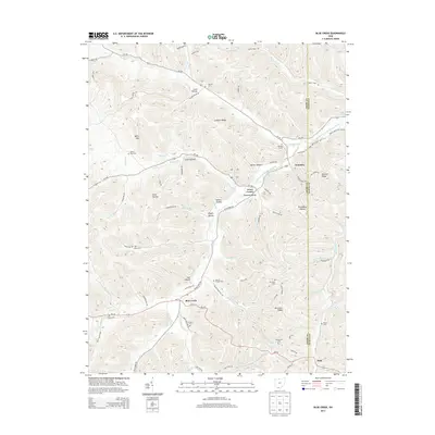 2013 Map of Blue Creek, 2013 Print
