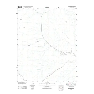 2012 Map of Blue Diamond, 2012 Print