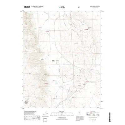 2018 Map of Blue Diamond, 2018 Print