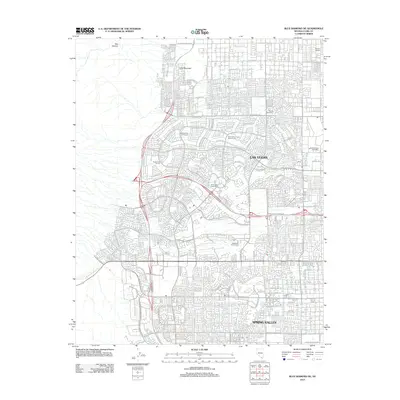 2012 Map of Blue Diamond NE, 2012 Print