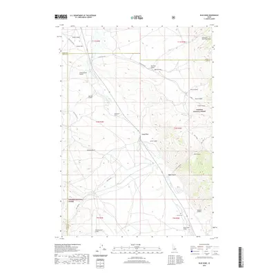 2020 Map of Blue Dome, 2020 Print