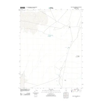 2012 Map of Blue Eagle Springs, 2012 Print