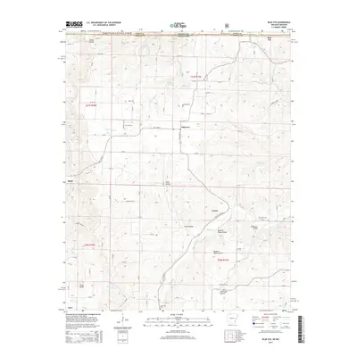 2014 Map of Blue Eye, 2014 Print