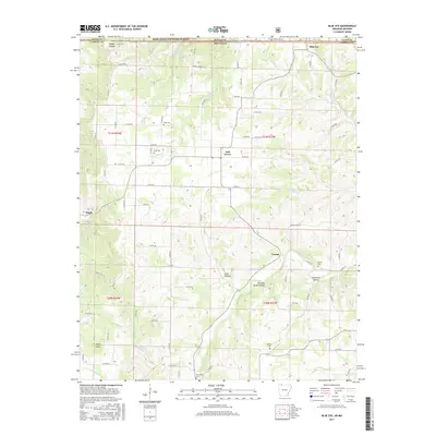 2017 Map of Blue Eye, 2017 Print