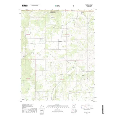 2020 Map of Blue Eye, 2020 Print