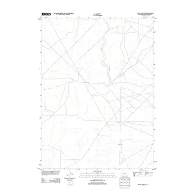 2012 Map of Blue Forest, 2012 Print