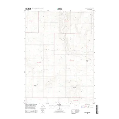 2015 Map of Blue Forest, 2015 Print
