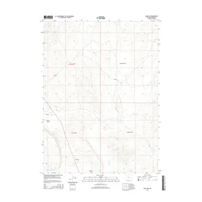 2015 Map of Blue Gap, 2015 Print