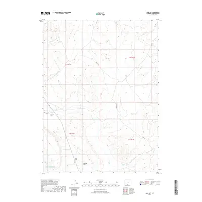 2017 Map of Blue Gap, 2017 Print