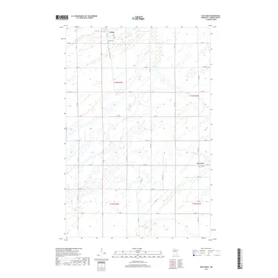 2019 Map of Blue Grass, 2019 Print