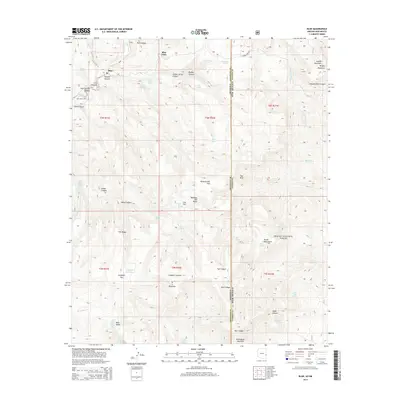 2014 Map of Blue, 2014 Print