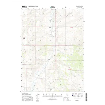 2017 Map of Blue Hill, 2017 Print