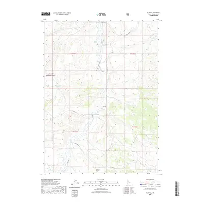 2020 Map of Blue Hill, 2020 Print