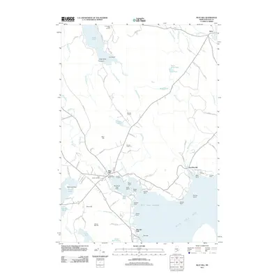 2011 Map of Blue Hill, 2011 Print