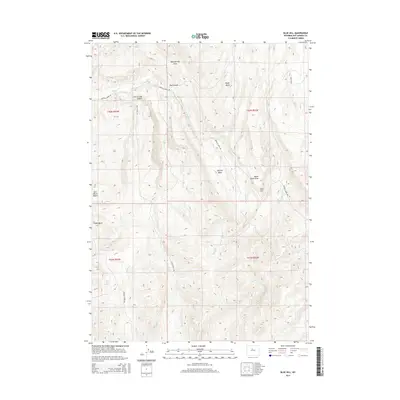 2015 Map of Blue Hill, 2015 Print