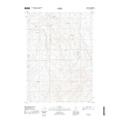 2017 Map of Blue Hill, 2017 Print