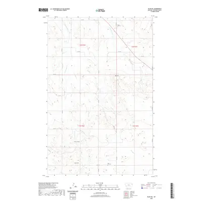 2020 Map of Blue Hill, 2020 Print