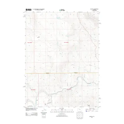2013 Map of Blue Hill, 2013 Print