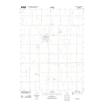 2011 Map of Blue Hill, 2011 Print
