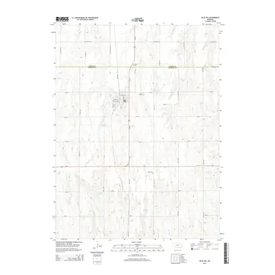 2014 Map of Blue Hill, 2014 Print