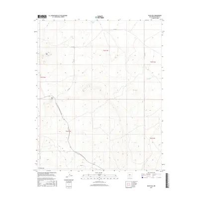 2017 Map of Blue Hills, 2017 Print