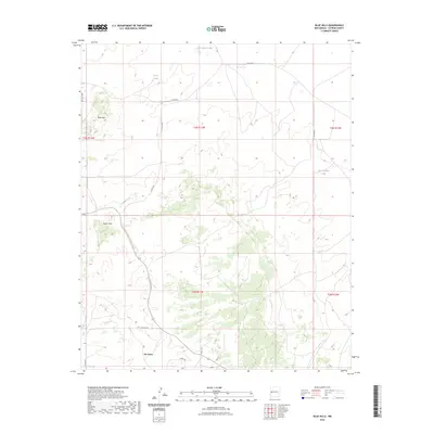 2023 Map of Blue Hills, 2023 Print