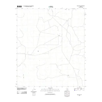 2010 Map of Blue Hills, 2010 Print